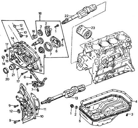  Разборка двигателя Mitsubishi Pajero