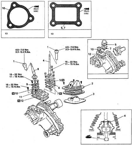  Рычаг переключения передач (а/м 4х4) Mitsubishi Pajero