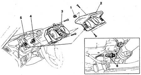  Приборы и переключатели Mitsubishi Pajero